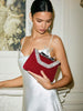 Velvet Red Evening Purse
