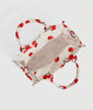 Cherry Ruffle Tote Bag