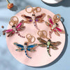 Dragonfly Charm Keychain