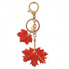 Maple Leaves Bling Keychain