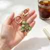 Green Plant Keychain