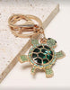 Turtle Gem Keychain