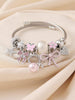 Pink Cat Bow Bracelet