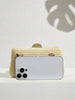 Shell Woven Clutch Bag