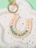 Lucky Horseshoe Good Luck Keychain