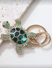 Turtle Gem Keychain