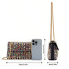 Multicolored Rhinestone Evening Bag