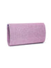 Purple Asymmetrical Clutch