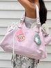 You’re Sweet Pink Strawberry Portable Spray Bottle Keychain (Empty Bottle)
