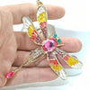 Dragonfly Gem Keychain