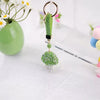 Mushroom Bling Keychain