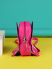 Pink Skeleton Crossbody Bag