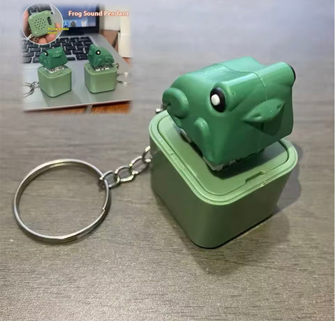 Frog Clicker Sound Keychain