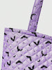 Purple Bat Tote Bag