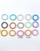 15 PCS Colorful Coil Hair Ties