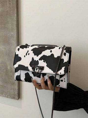 Cow Print Bag