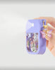 Mini Butterfly Empty Spray Bottle Keychain