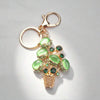 Green Plant Keychain