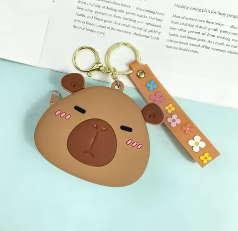 Capybara Mini Bag Keychain