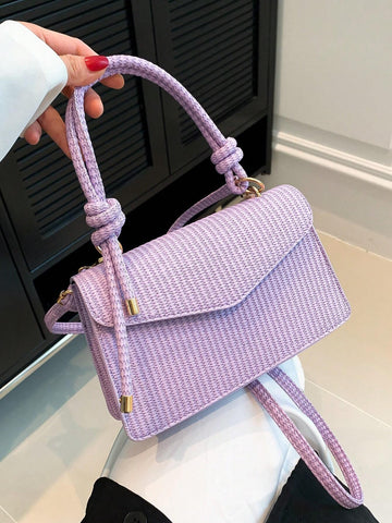 Purple Knot Handbag