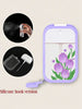 Purple Tulip Portable Spray Bottle Keychain (Empty Bottle)