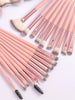 30-Piece Pink Makeup Brush Set