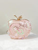 Pink Sequin Apple Clutch