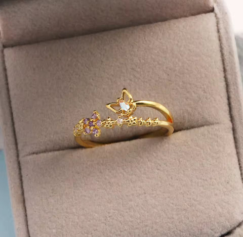 Butterfly Drift Ring