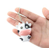 Cow light keychain