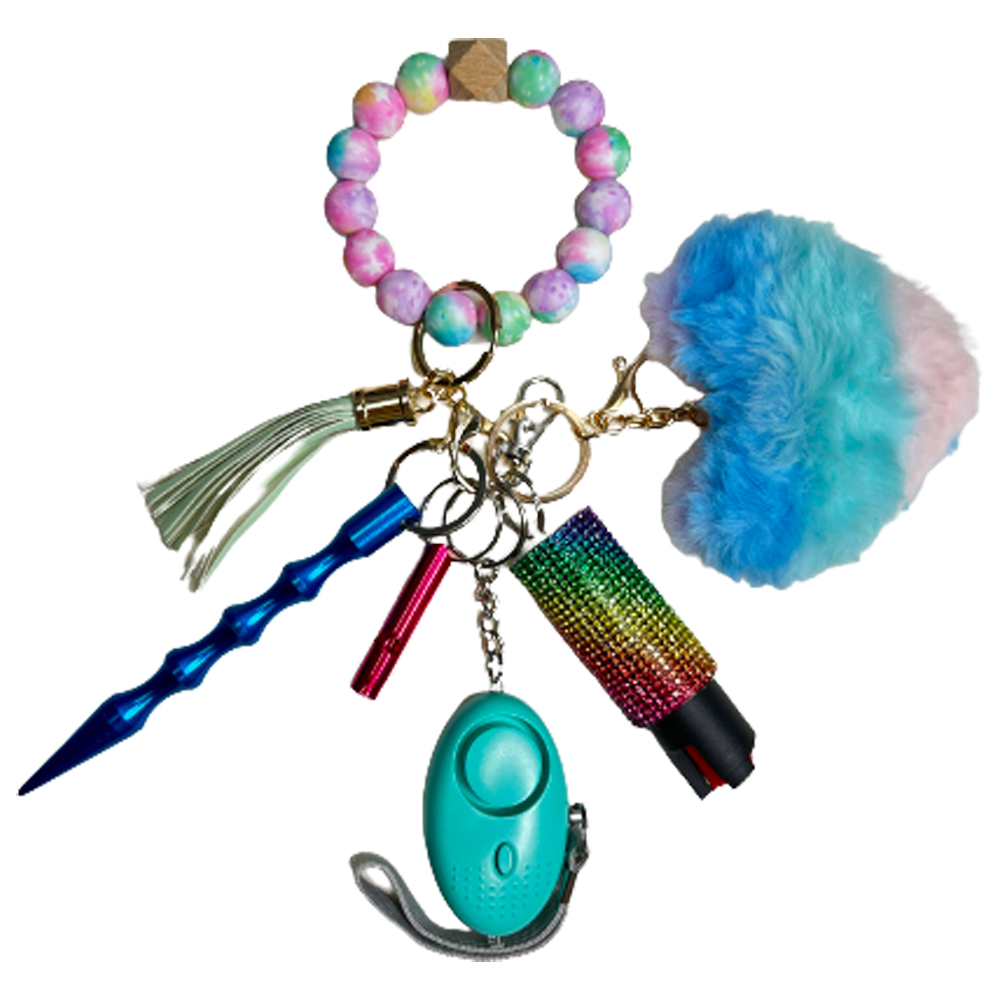 Celestial Fantasy Beaded Self Defense Keychain – Defense Queens