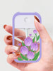 Purple Tulip Portable Spray Bottle Keychain (Empty Bottle)
