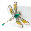 Dragonfly Gem Keychain