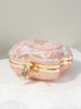 Pink Sequin Apple Clutch