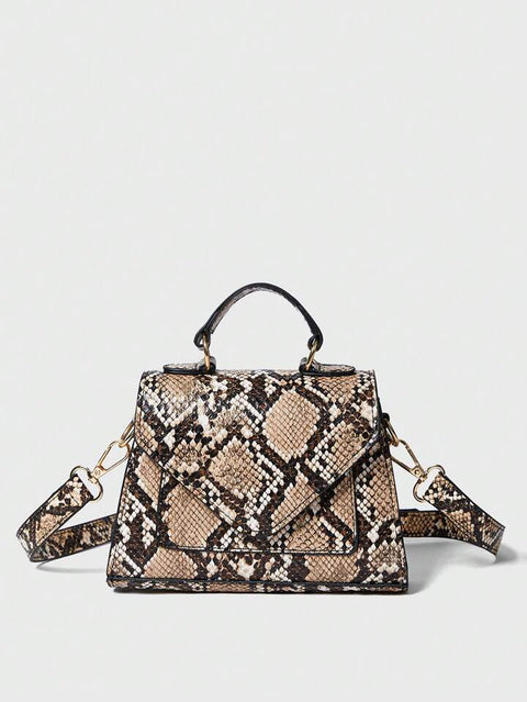 Mini Snake Print Purse