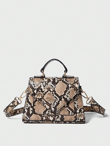 Mini Snake Print Purse