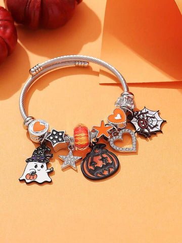 Ghost Pumpkin Bracelet