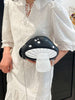 Black Mushroom Bag