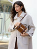 Brown Furry Buckle Bag