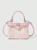Pink Lace Box Handbag