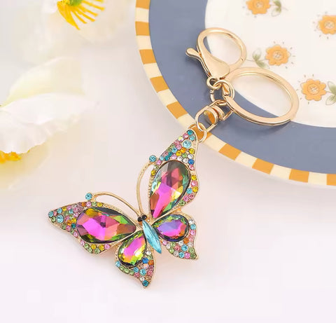 Butterfly Charm Keychain