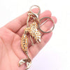 Blue Mermaid Bling Keychain