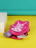 Pink Skeleton Crossbody Bag