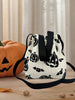 Halloween Pumpkin Drawstring Bucket Bag