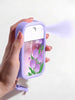 Purple Tulip Portable Spray Bottle Keychain (Empty Bottle)