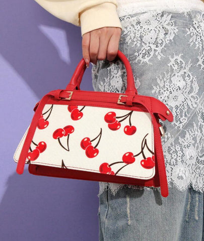 Cherry Strappy Purse