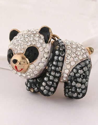 Panda Bling Keychain