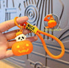 Glowing Pumpkin Keychain