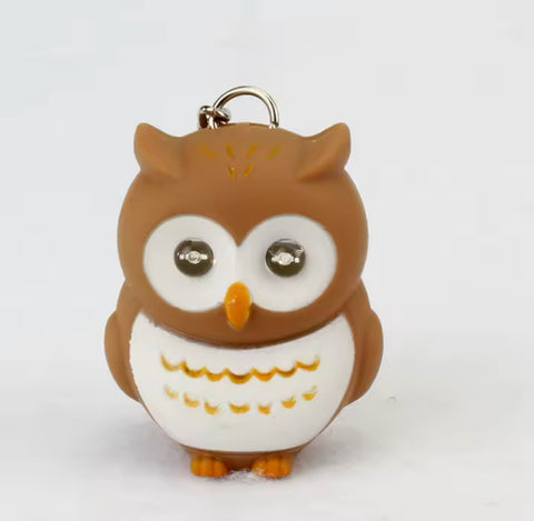 Owl Light Keychain