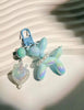 Blue Balloon Dog Keychain