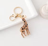 Giraffe Bling Keychain